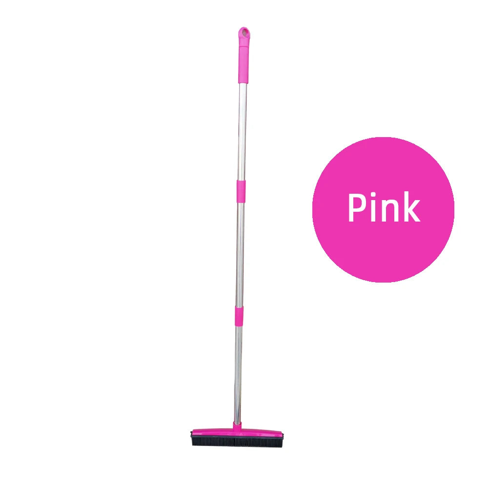 Mehga Pet Hair Rubber Broom Floor Brush 